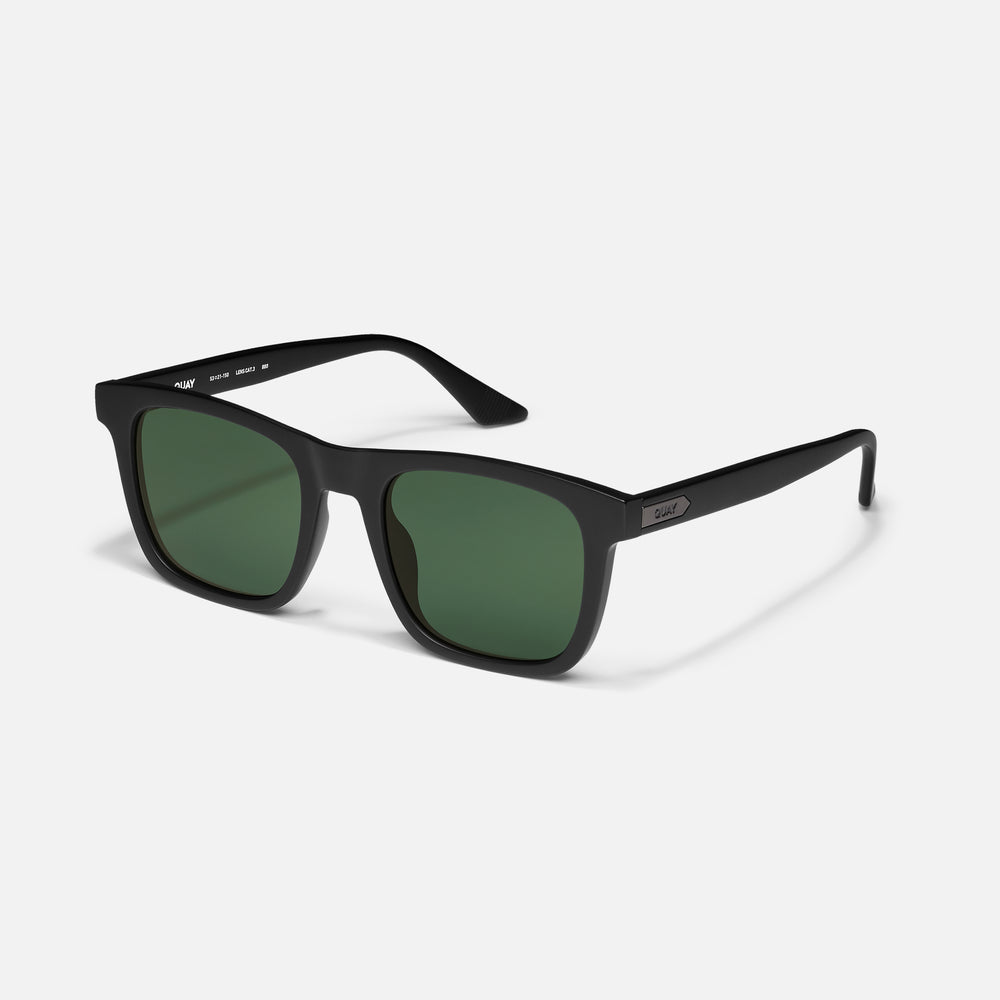 MATTE BLACK/GREEN POLARIZED