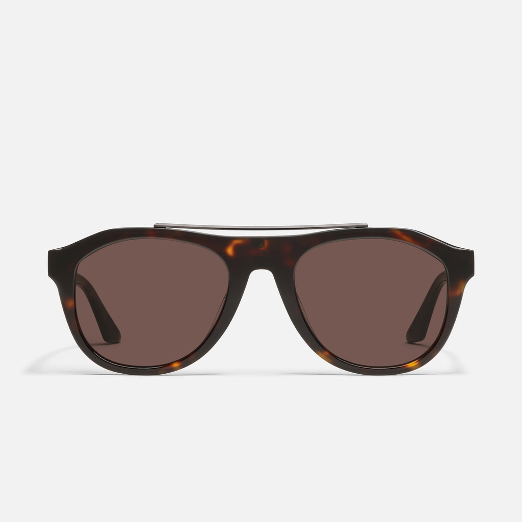 DARK TORTOISE/BROWN