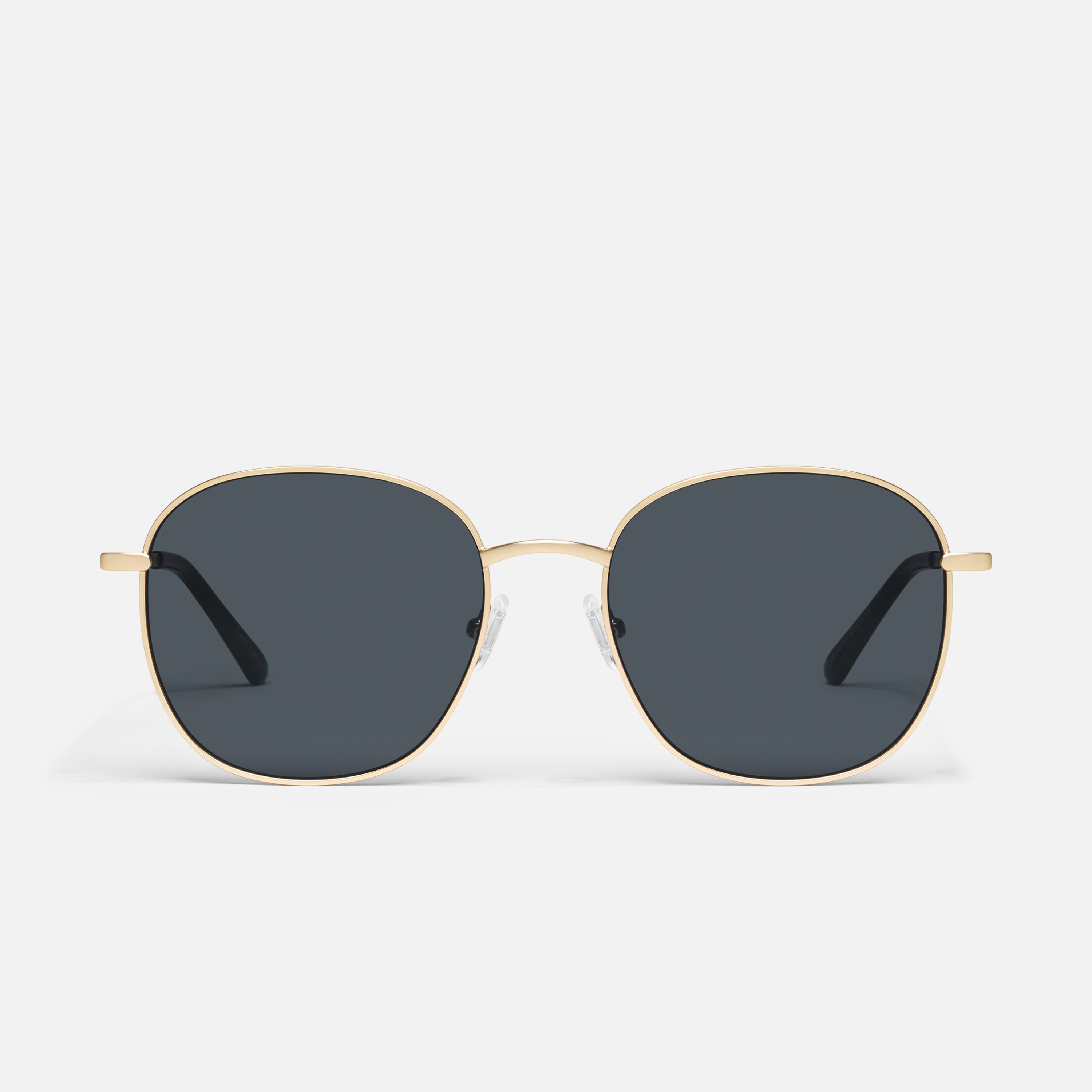 Quay Jezabell Sunglasses Gold Smoke