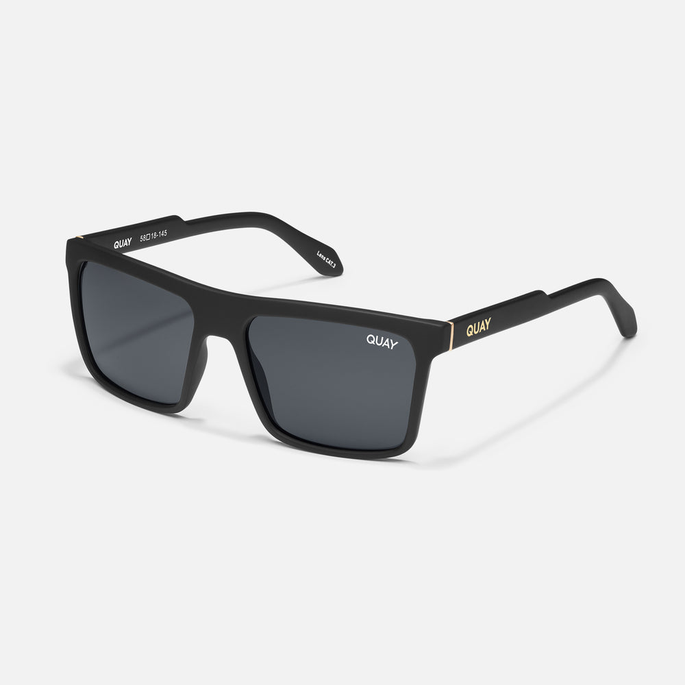 MATTE BLACK/SMOKE POLARIZED