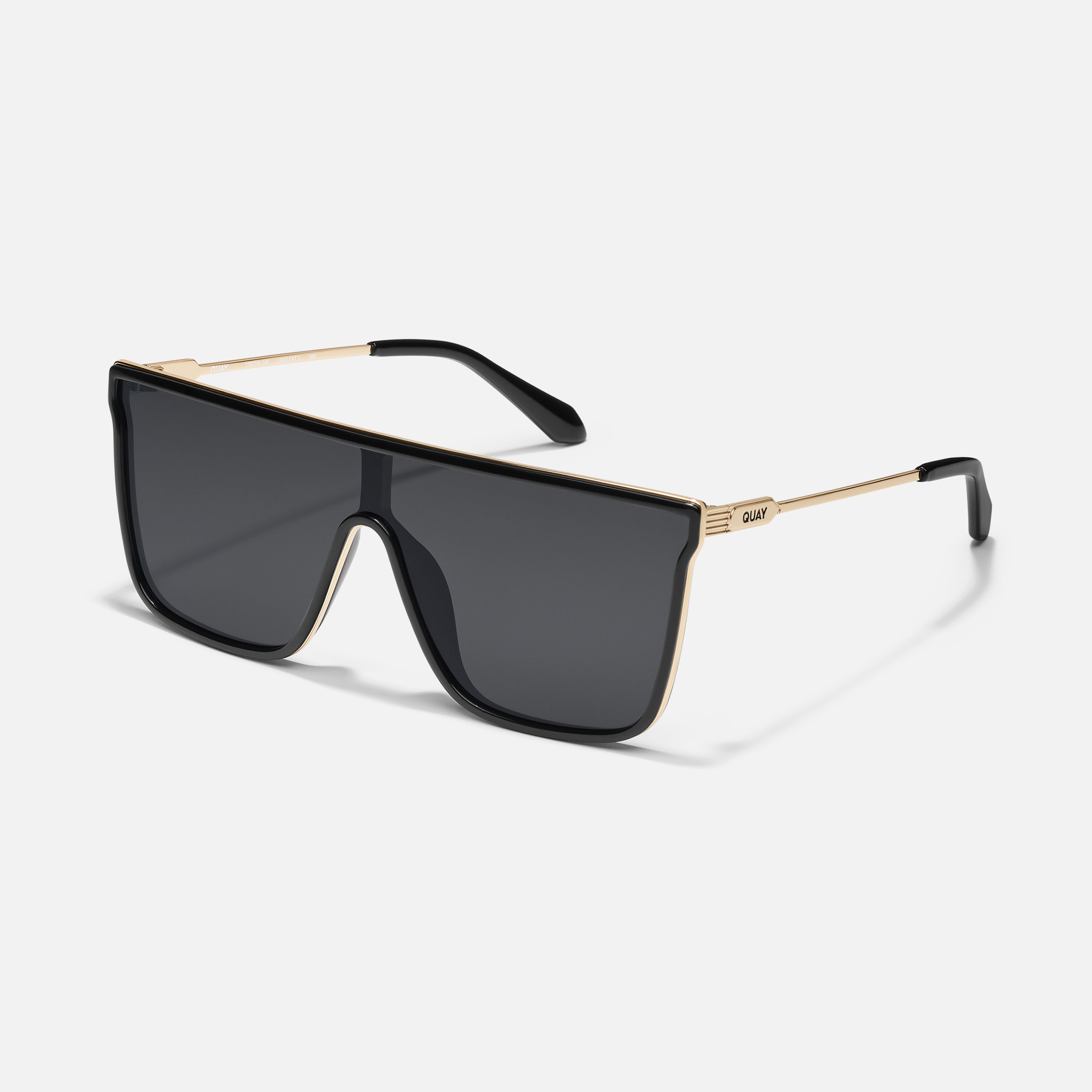 Quay Black Nightfall Remixed Polarized Sunglasses