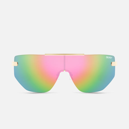 BONE/PINK MIRROR POLARIZED