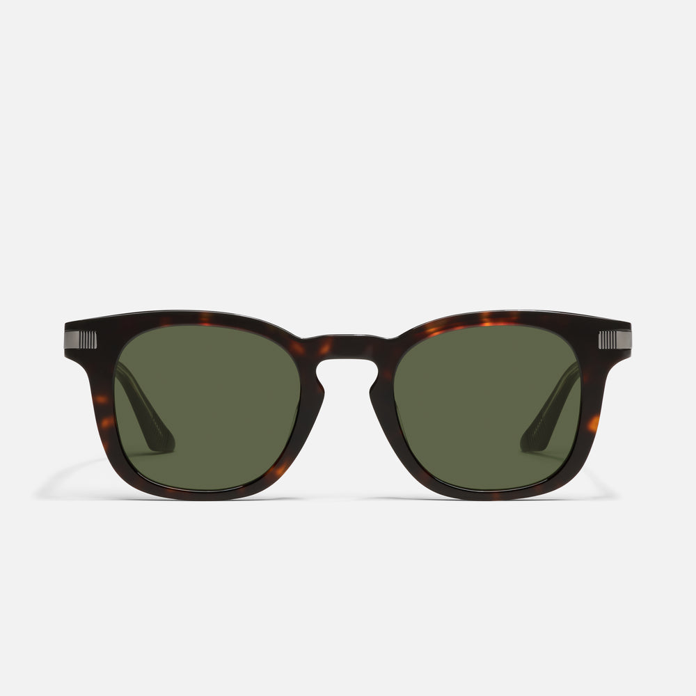 DARK TORTOISE/GREEN